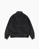 Phingerin Loop Front Cord Jacket in Charcoal blues store www.bluesstore.co