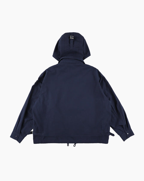 Phingerin Visor Double Zip Jacket in Navy blues store www.bluesstore.co