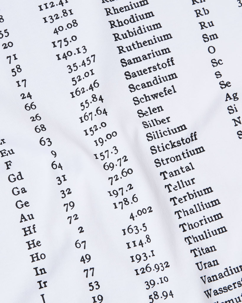 The Trilogy Tapes Atomgewichte Longsleeve T-shirt in White blues store www.bluesstore.co