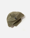 The Trilogy Tapes TTT Trapper Hat in Olive blues store www.bluesstore.co