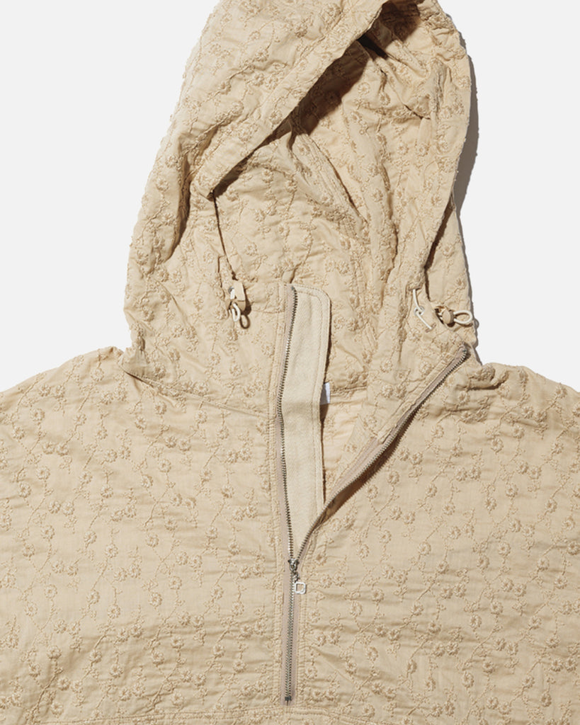 Unused US2549 Embroidery Pullover Jacket in Beige blues store www.bluesstore.co