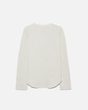 Unused US2550 Long Sleeve Waffle T-shirt in Heather Beige blues store www.bluesstore.co