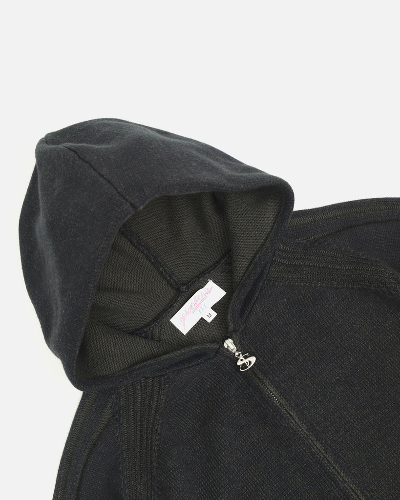 Yardsale Heathered Fullzip Hood in Black blues store www.bluesstore.co