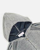 Yardsale Heathered Fullzip Hood in Stone blues store www.bluesstore.co