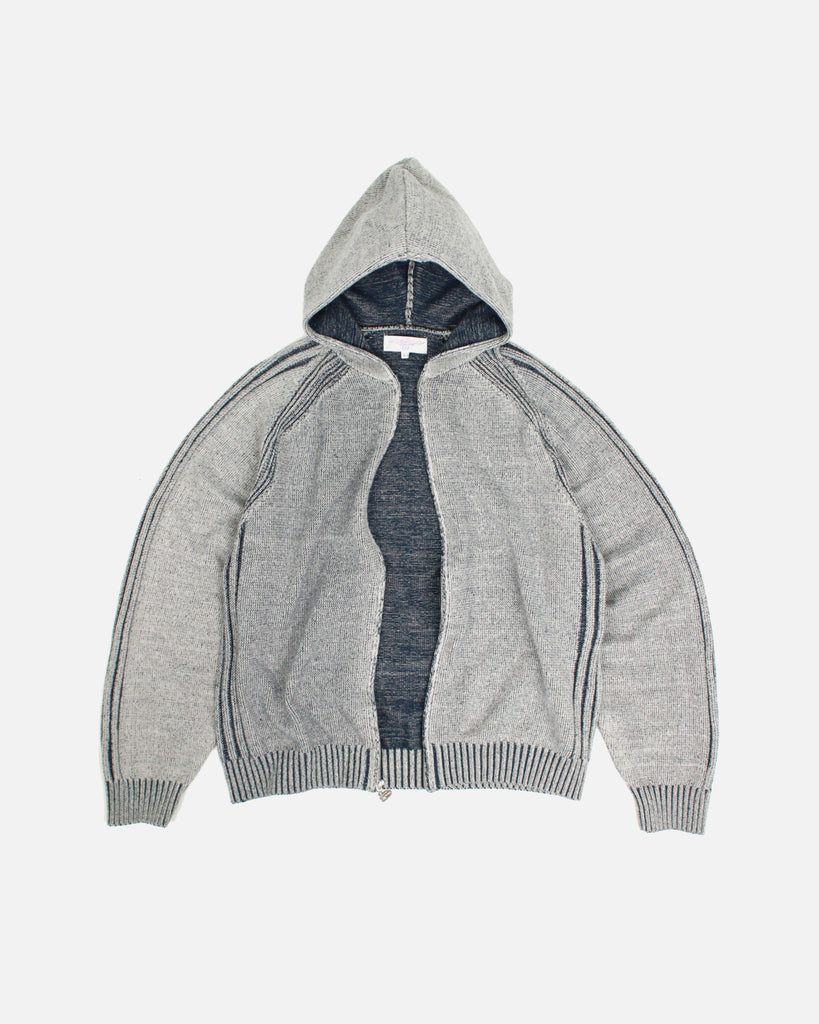Yardsale Heathered Fullzip Hood in Stone blues store www.bluesstore.co