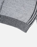Yardsale Heathered Phantasy Full-Zip Hood in Stone / Black blues store www.bluesstore.co