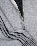 Yardsale Heathered Phantasy Full-Zip Hood in Stone / Black blues store www.bluesstore.co