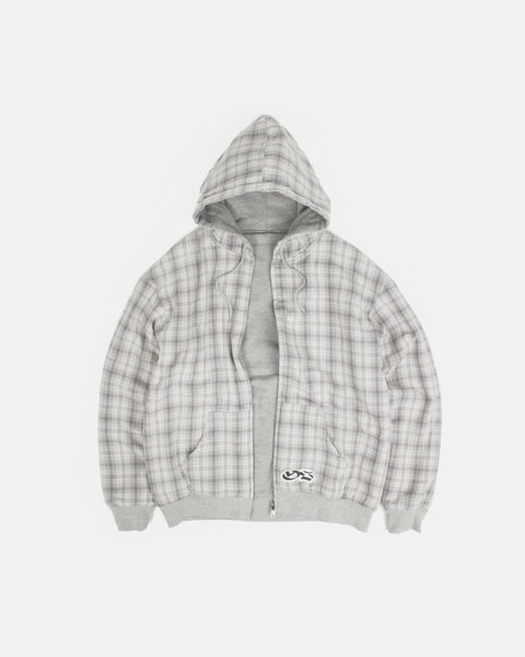 Yardsale Reversible Hood in Grey / Stone blues store www.bluesstore.co