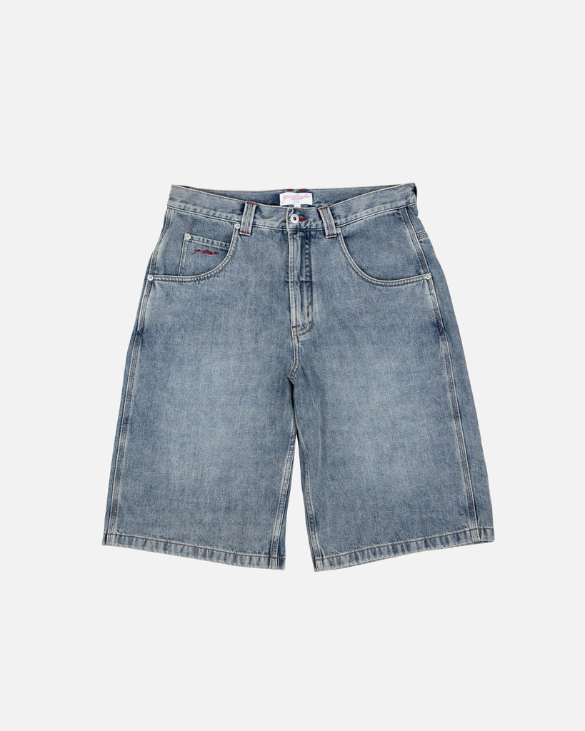 Yardsale Slub Denim Shorts blues store www.bluesstore.co