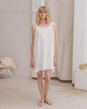 baserange Liu Dress in Undyed Crinkle Linen blues store www.bluesstore.co