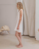 baserange Liu Dress in Undyed Crinkle Linen blues store www.bluesstore.co