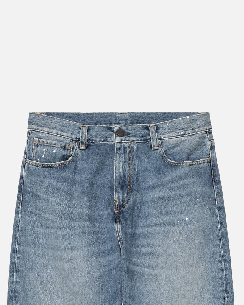 carhartt wip Landon Pant in Blue Destroy Wash blues store three www.bluesstore.co