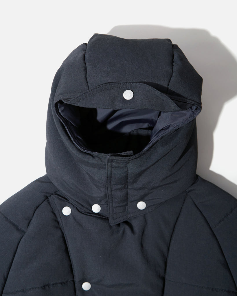 cav empt Diagonal Flap Puff Jacket in Black blues store www.bluesstore.co