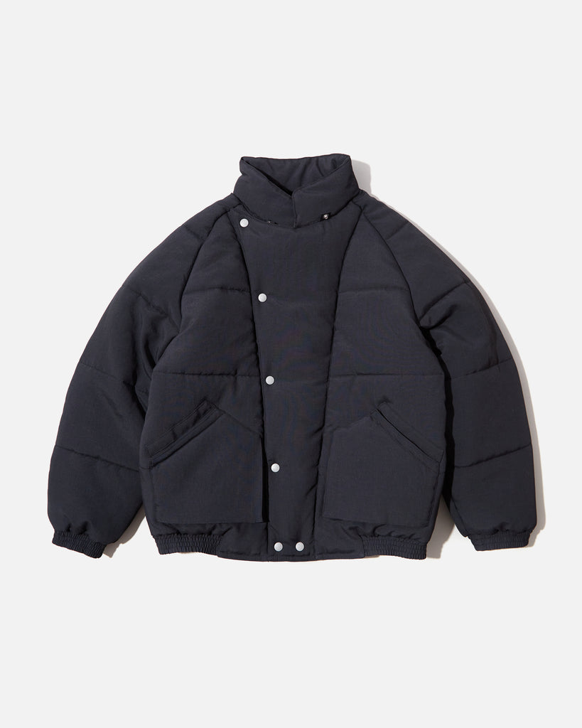 cav empt Diagonal Flap Puff Jacket in Black blues store www.bluesstore.co