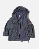 cav empt Synth Fur Hood Zip Coat in Charcoal Grey blues store www.bluesstore.co