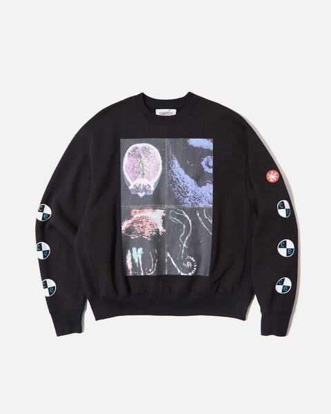 cav empt Xo Riff Crew Neck in Black blues store www.bluesstore.co