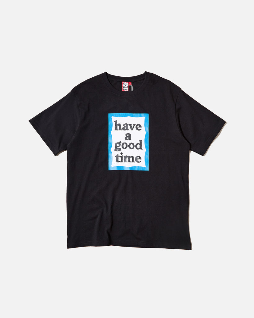 have a good time Blue Frame S/S Tee in Black blues store www.bluesstore.co