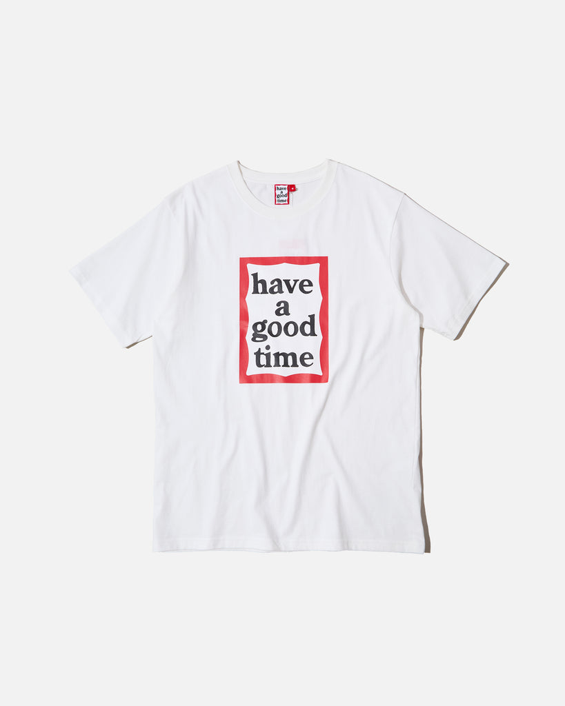 have a good time Blue Frame S/S Tee in White blues store www.bluesstore.co
