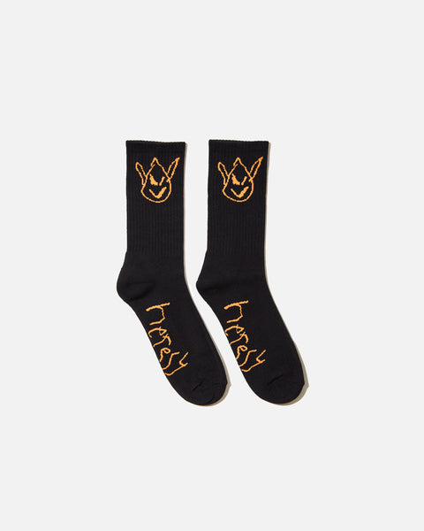 heresy ss25 Goblin Socks in Black blues store www.bluesstore.co