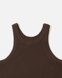 mfpen Leisure Tank Top in Dark Brown blues store www.bluesstore.co