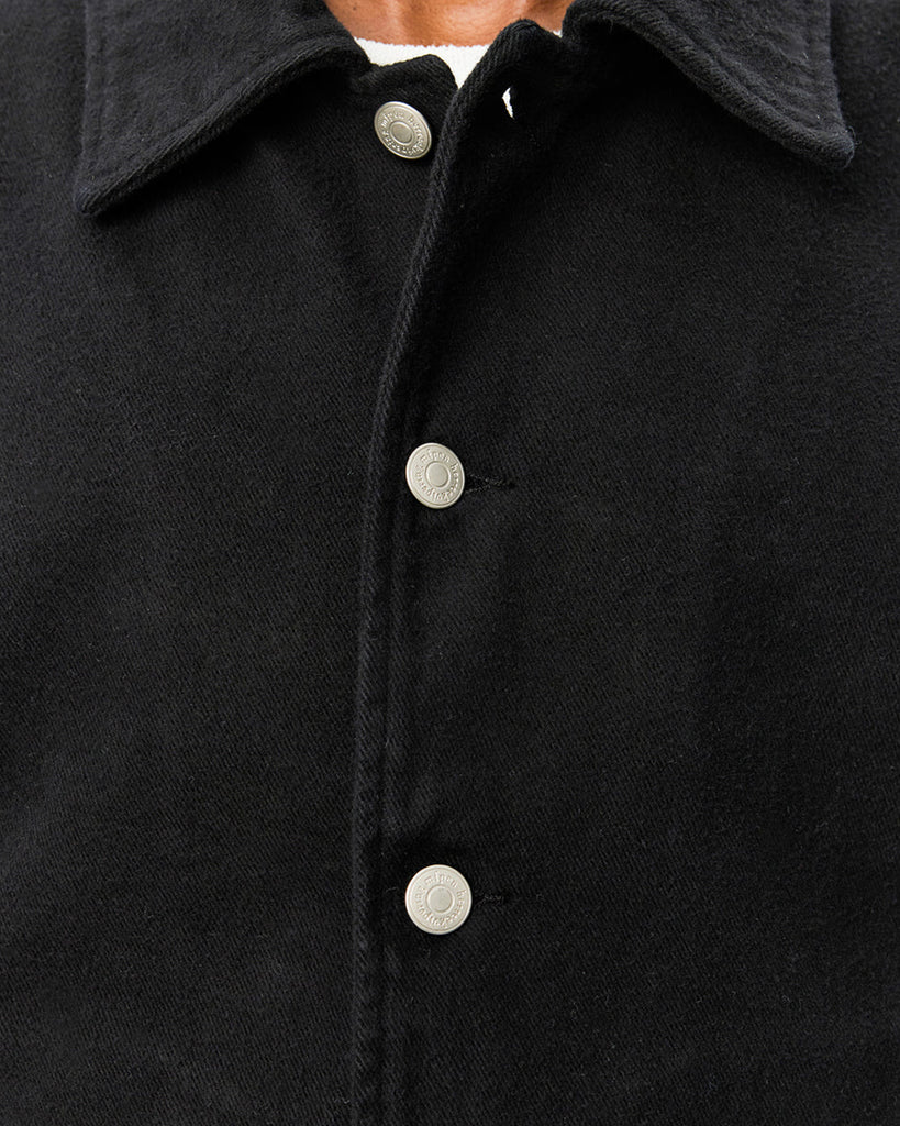 mfpen Painters Jacket in Brushed Black blues store www.bluesstore.co