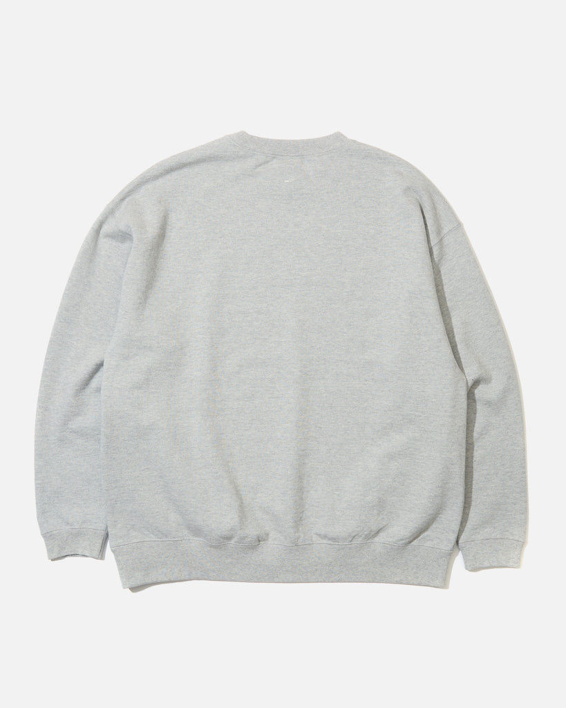 snow peak Grey Recycled Cotton Crew Neck Sweatshirt blues store www.bluesstore.co