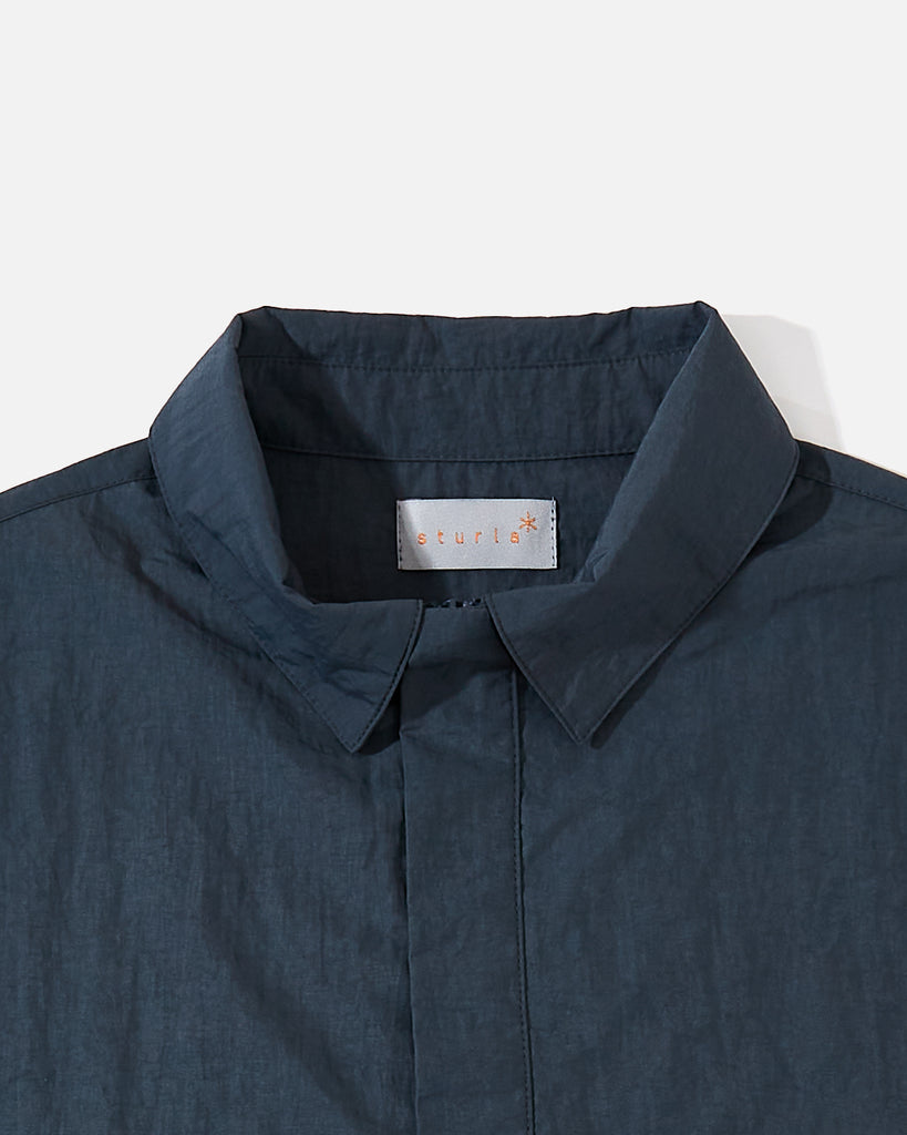 sturla Mens Zip Sleeve Shirt in Slate Grey blues store www.bluesstore.co