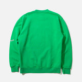 A+ Message A+ Crewneck Sweat in Double Mint blues store www.bluesstore.co