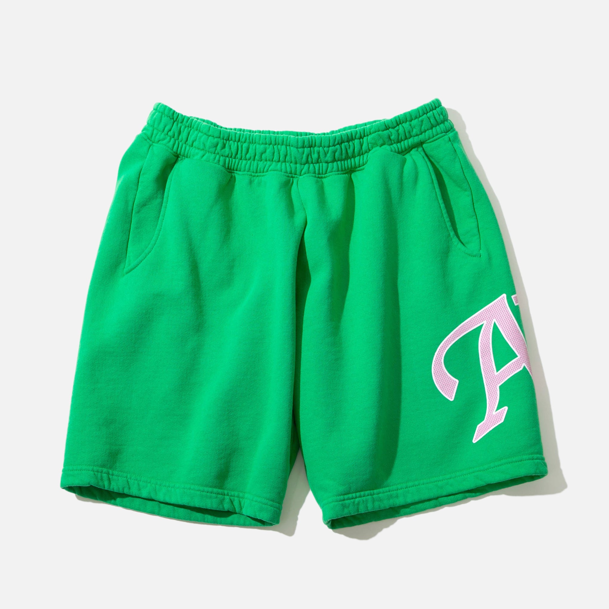 A+ Message A+ Terry Shorts in Double Mint blues store www.bluesstore.co