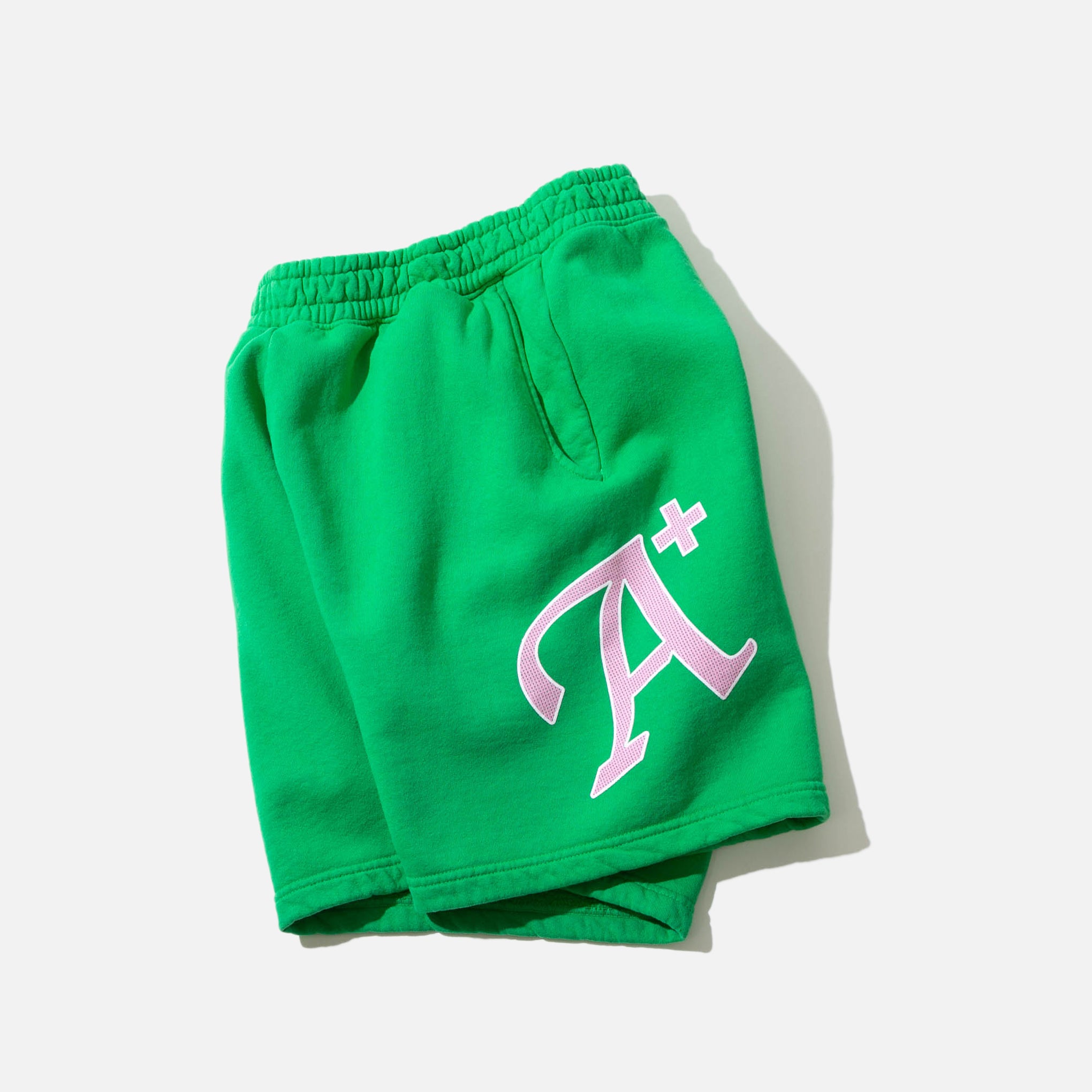 A+ Message A+ Terry Shorts in Double Mint blues store www.bluesstore.co
