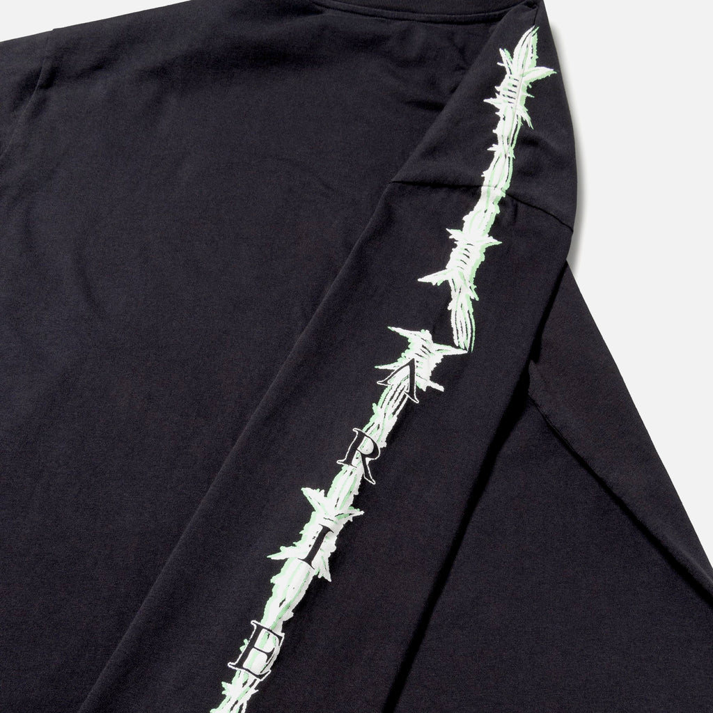 Metal long sleeve T-shirt in Black from Aries Arise Autumn / Winter 2022 collection blues store www.bluesstore.co