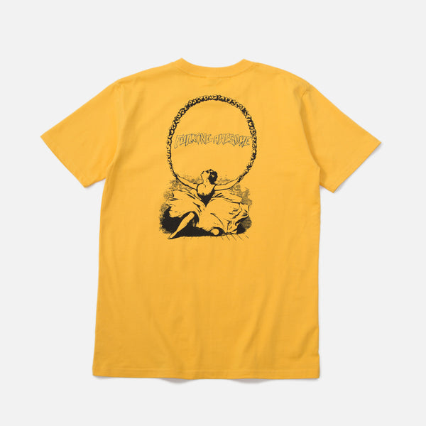 Fucking Awesome Finis T-shirt in Yellow blues store www.bluesstore.co