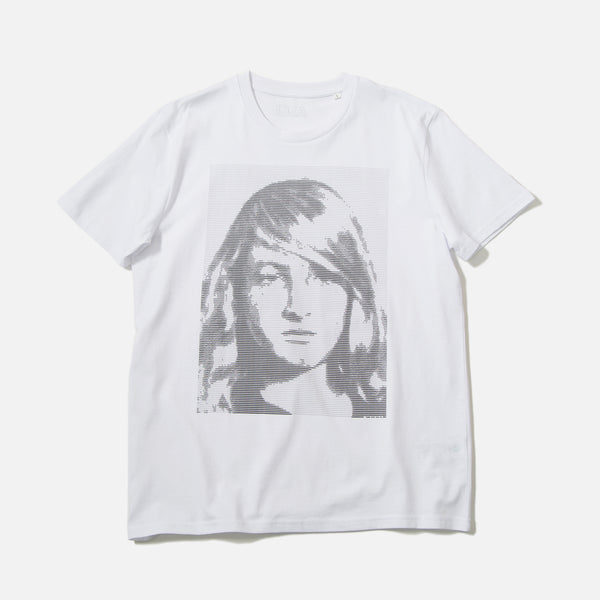 Sean Type t-shirt in white from IDEA books blues store www.bluesstore.co