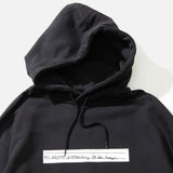 Leomi Sadler for Heresy Heavyweight Scarecrow Hoodie in Black blues store www.bluesstore.co