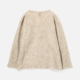 South2 West8 S.S. V Neck Shirt W/PE Boiled Jersey in beige blues store www.bluesstore.co