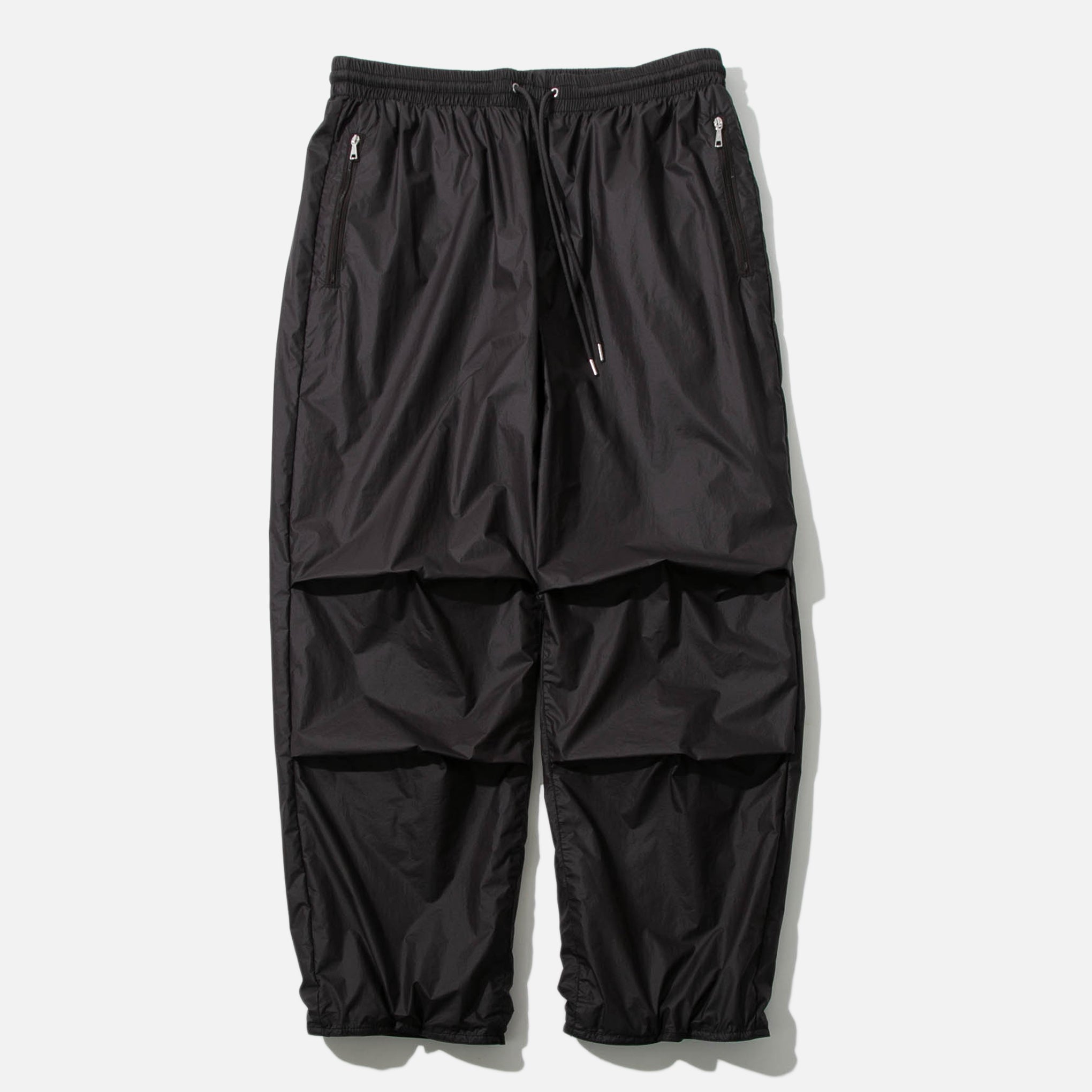 UW1042 Tuck Nylon Pants in Brown Black from Unused blues store www.bluesstore.co