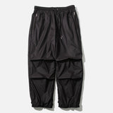 UW1042 Tuck Nylon Pants in Brown Black from Unused blues store www.bluesstore.co