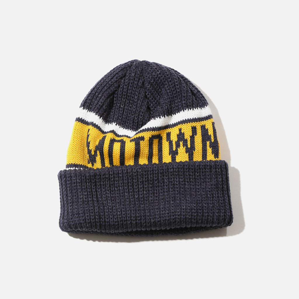 Better Gift Shop + Motown Knit Beanie in Navy blues store www.bluesstore.co