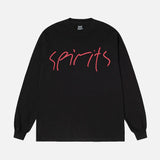 Spirits Long Sleeve T-shirt in Black from the Book Works Fall 2022 collection blues store www.bluesstore.co