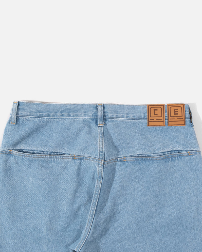 Split Design Wash Denim jeans in Indigo from the Cav Empt SS23 collection blues store www.bluesstore.co