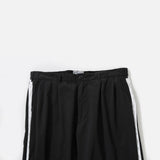 Taped TN Two Tuck Pants in Black from the Cav Empt blues store www.bluesstore.co
