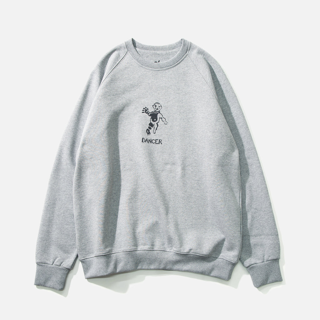 OG Logo Sweatshirt in Heather Grey from Dancer blues store www.bluesstore.co