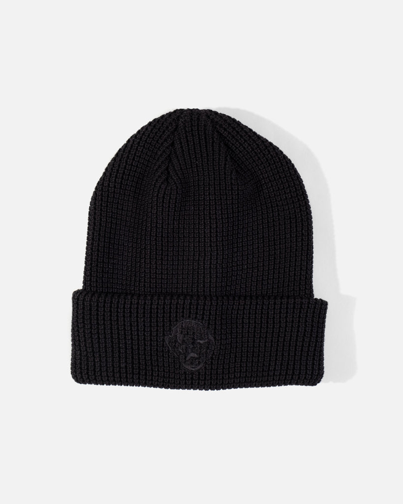 Waffle Knit Beanie in Black from the Dancer Spring / Summer 2023 collection blues store www.bluesstore.co