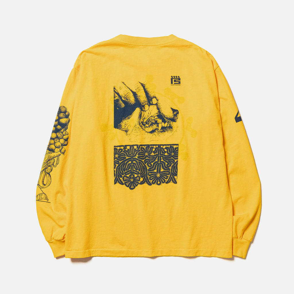 Fortress Solitude LS Reversible T-shirt - Gold
