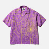 Fortress Solitude short sleeve Spider Shirt in purple blues store www.bluesstore.co
