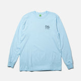 Surf Turtle Long Sleeve T-shirt in Water Blue from Frog Skateboards blues store www.bluesstore.co