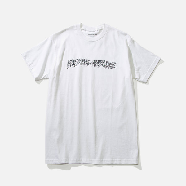 Fucking Awesome Cheetah Stamp T-shirt in White blues store www.bluesstore.co