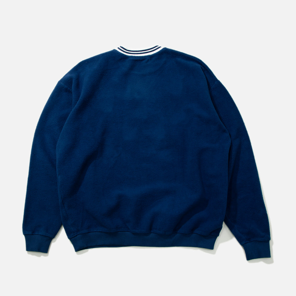 Cursive Crewneck in Navy from Fucking Awesome blues store www.bluesstore.co
