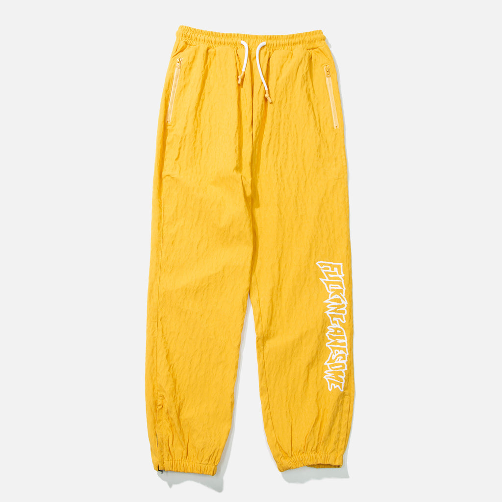Tonal Animal Track Pant in Yellow Leopard from Fucking Awesome blues store www.bluesstore.co