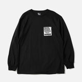 Gasius Amaze Logo long sleeve T-shirt in black from the brands Black Shiz collection blues store www.bluesstore.co